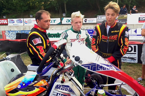 Top trio Danny Brand, Lorenzo van Riet en Xen de Ruwe